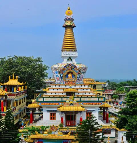 Salugara Monastery শালুগাড়া বৌদ্ধ মন্দির